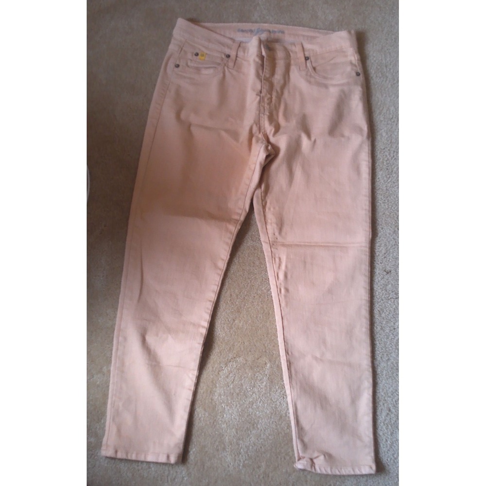 SECOND YOGA JEANS WOMENS SIZE 31 TAN COLORED